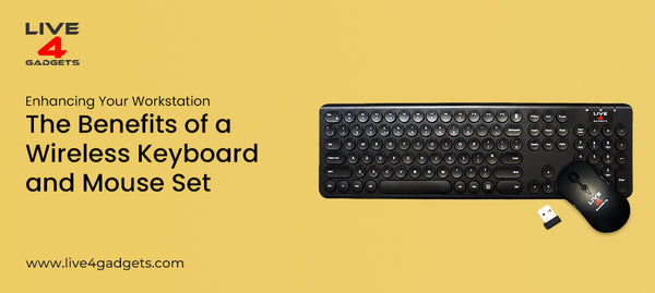 Enhancing Your Workstation: The Benefits of a Wireless Keyboard and Mouse Set