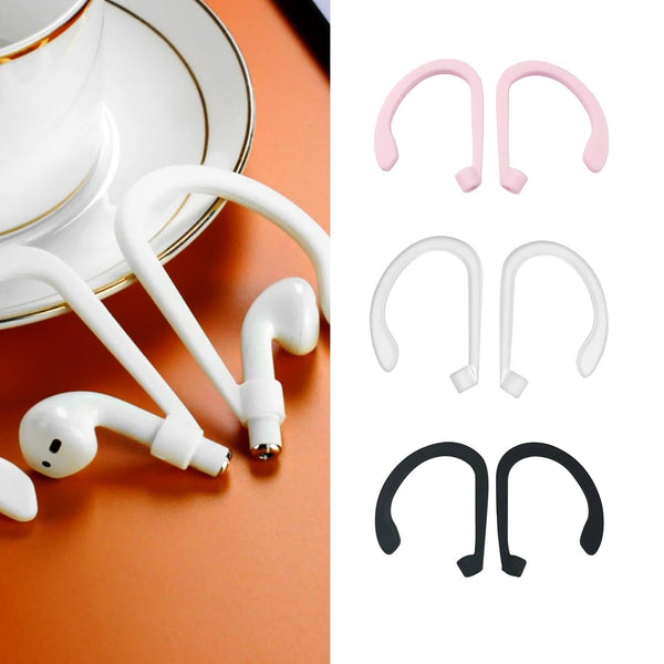 Aipods Safety 3 Pair Quality Anti-lost Ear Hook Earphone Holder Protective Earhook - Live4gadgets