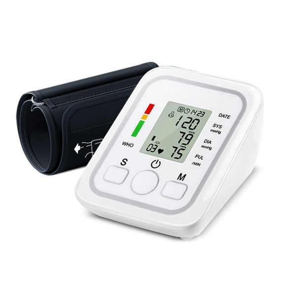 Digital Automatic Wrist Blood Pressure Monitor Heart Rate Tester Measure Machine - Live4gadgets